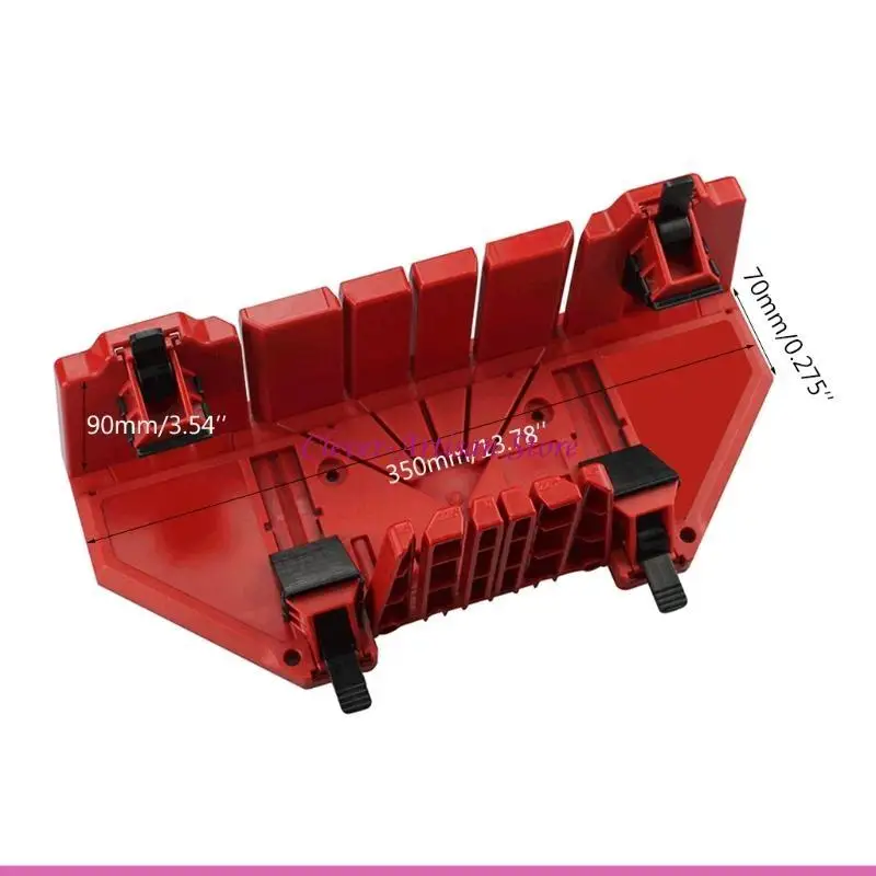 Peças ferramentas e06b, caixa serra esquadria 14 polegadas, multifuncional, 0/22,5/45/90 graus, guia serra para