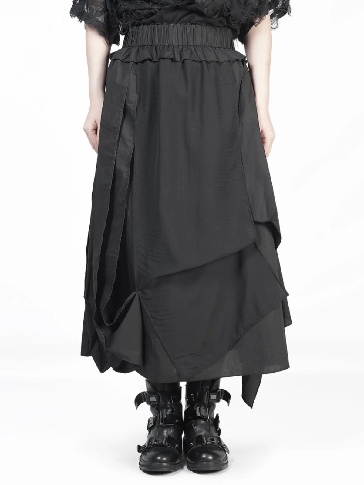 Dark Avant-Garde Niche Designers Wear Irregular Skirts for Men and Women