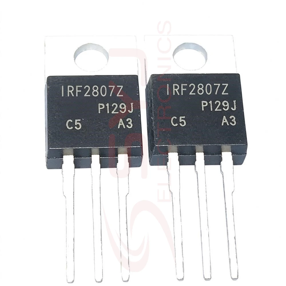 5PCS IRF2807Z STTH8R06D MUR8100E U8100E DH070N06 6.3m RU6888R HY1607P SW180N75 180A/75V/484.5W/0.0028 CEP02N6G TO-220