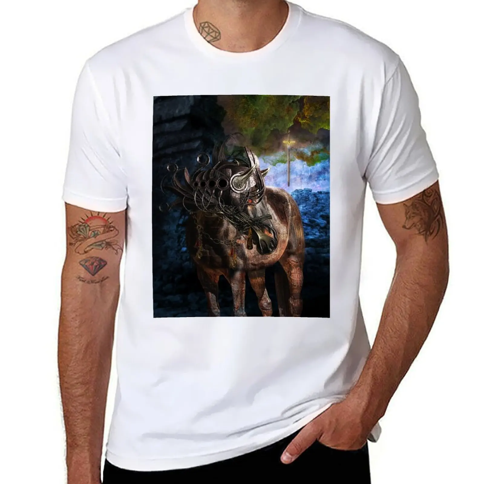 

Bucephalus T-Shirt funny t shirts cotton t shirts for man slim fit T-Shirt