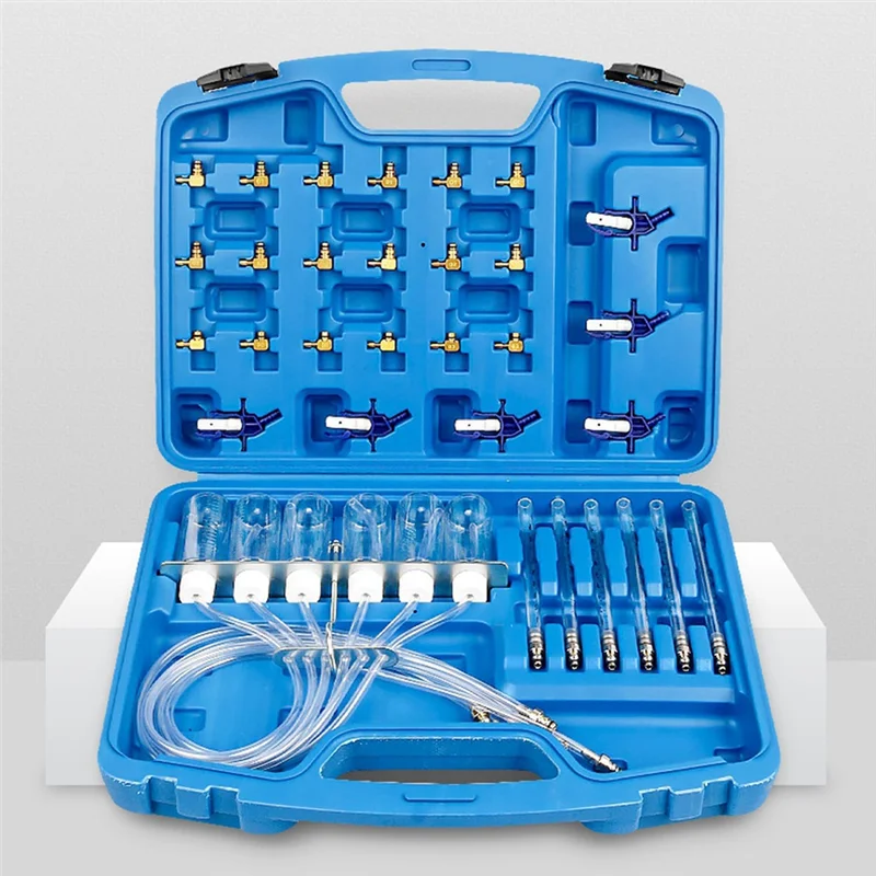 

Premium-Injector Flow Tester Common Rail Adaptor Oil Return Detection Tools Flow Meter Test Adaptor Set