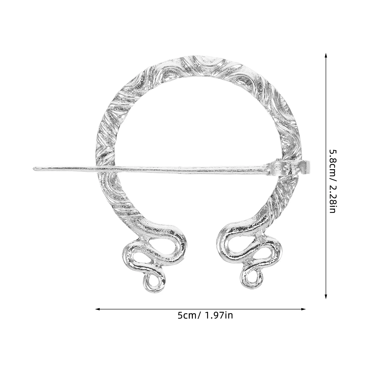 2 قطعة دبابيس الفايكنج خمر القرون الوسطى عباءة دبوس شال مشبك الرجعية وشاح حامل للنساء سترة سترة عباءة دبوس
