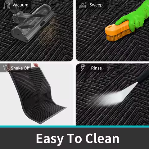 Oanly Entrance Door Carpets Indoor Outdoor Heavy Duty Floor Mats Kitchen Batroom Non-slip Doormats Easy Clean Entryway Floor Mat