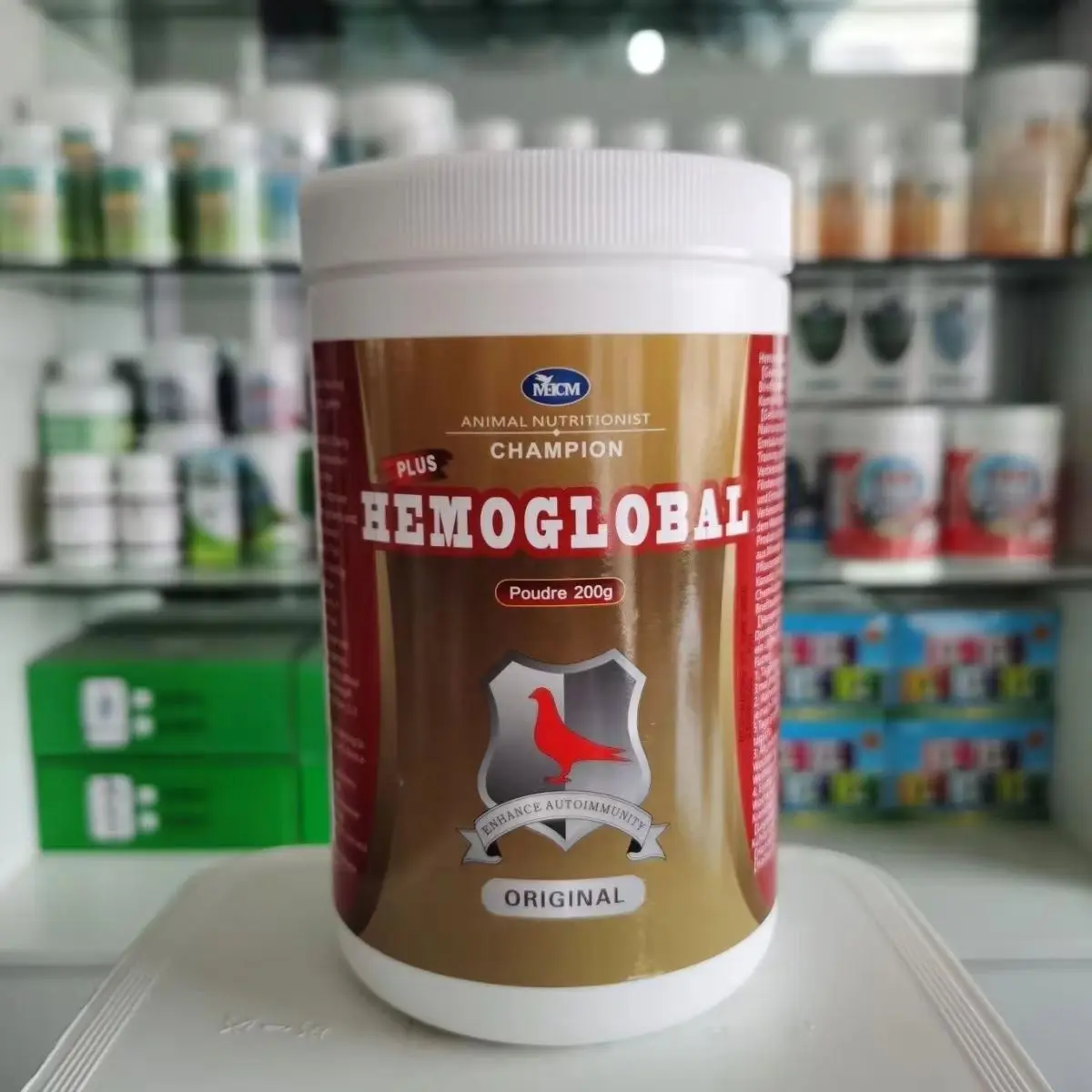 Немецкая медицина для голубей Mekem для повышения уровня кислорода в крови во время гонок голубей для ускорения специальных пищевых добавок