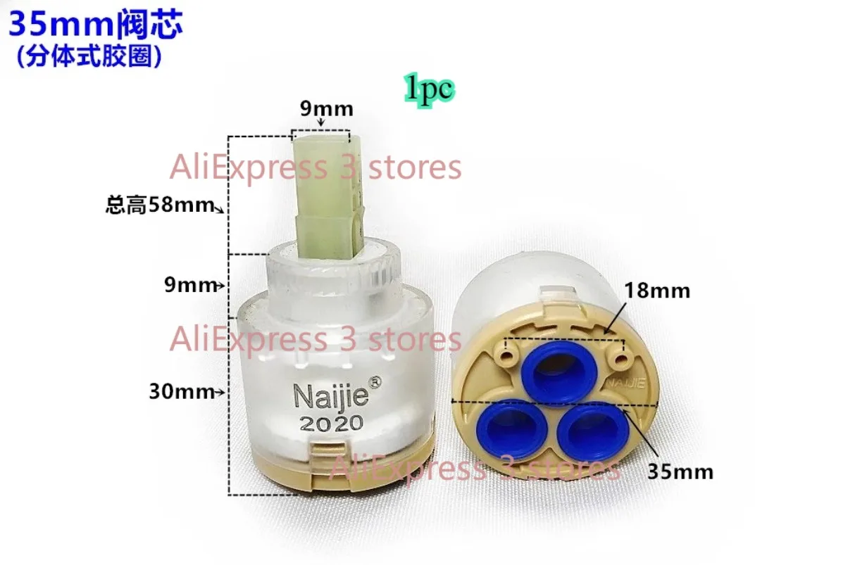 1pcs 28mm/35mm/40mm Water Mixe - огляд і ціна Basin Mixer Tap