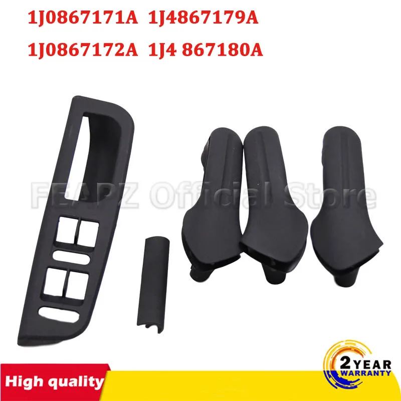 

Inside door handle door armrest For Volkswagen Bora Golf 1999-2004 4 MK4 Jetta 1J0867171A 1J4867179A 1J0867172A 867180A