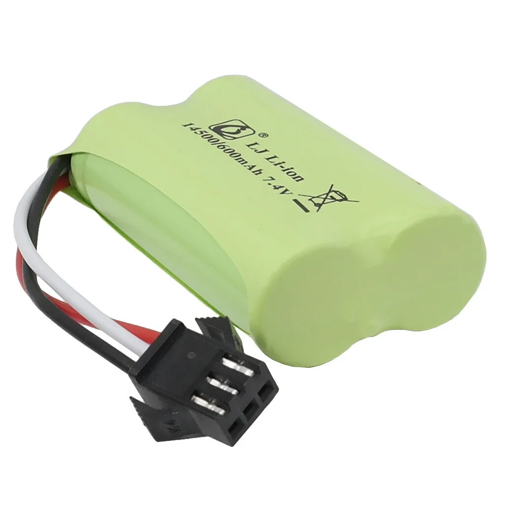 600mAh 14500 7.4v SM-3P التوصيل البطارية لطائرات بدون طيار Shengxiong Weiteng 981A RC #5