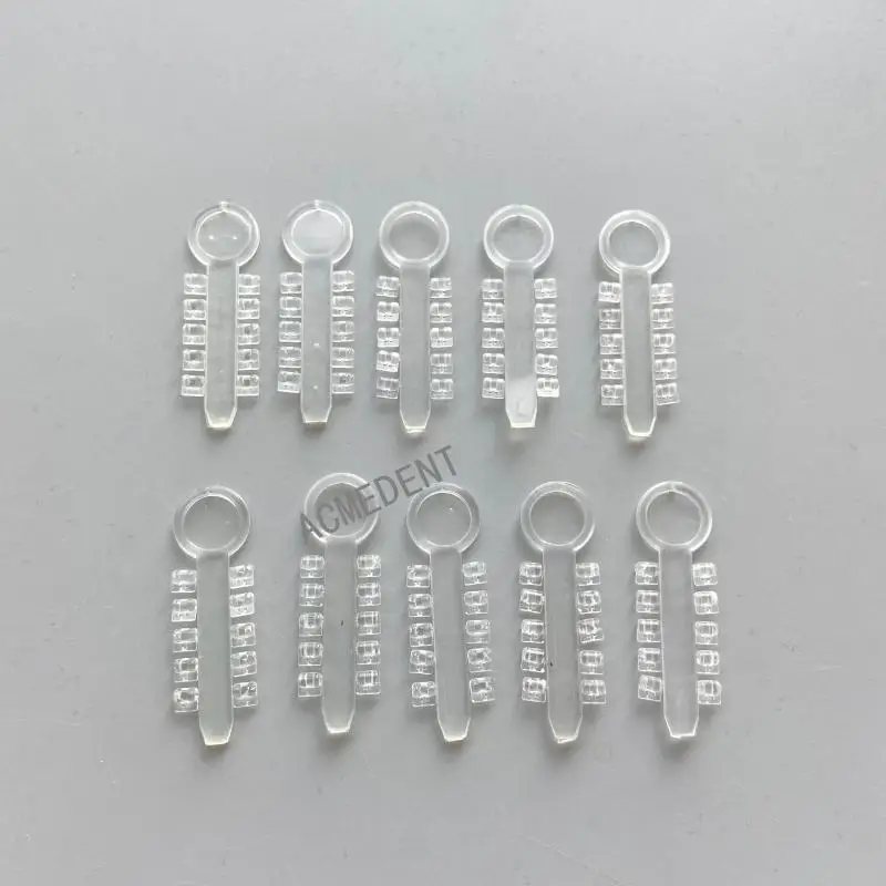 5pack Dental Orthodontic Rotary Rotation Wedge Dental Ligature Orthodontics Elastic Rubber Bands Dentist Tools