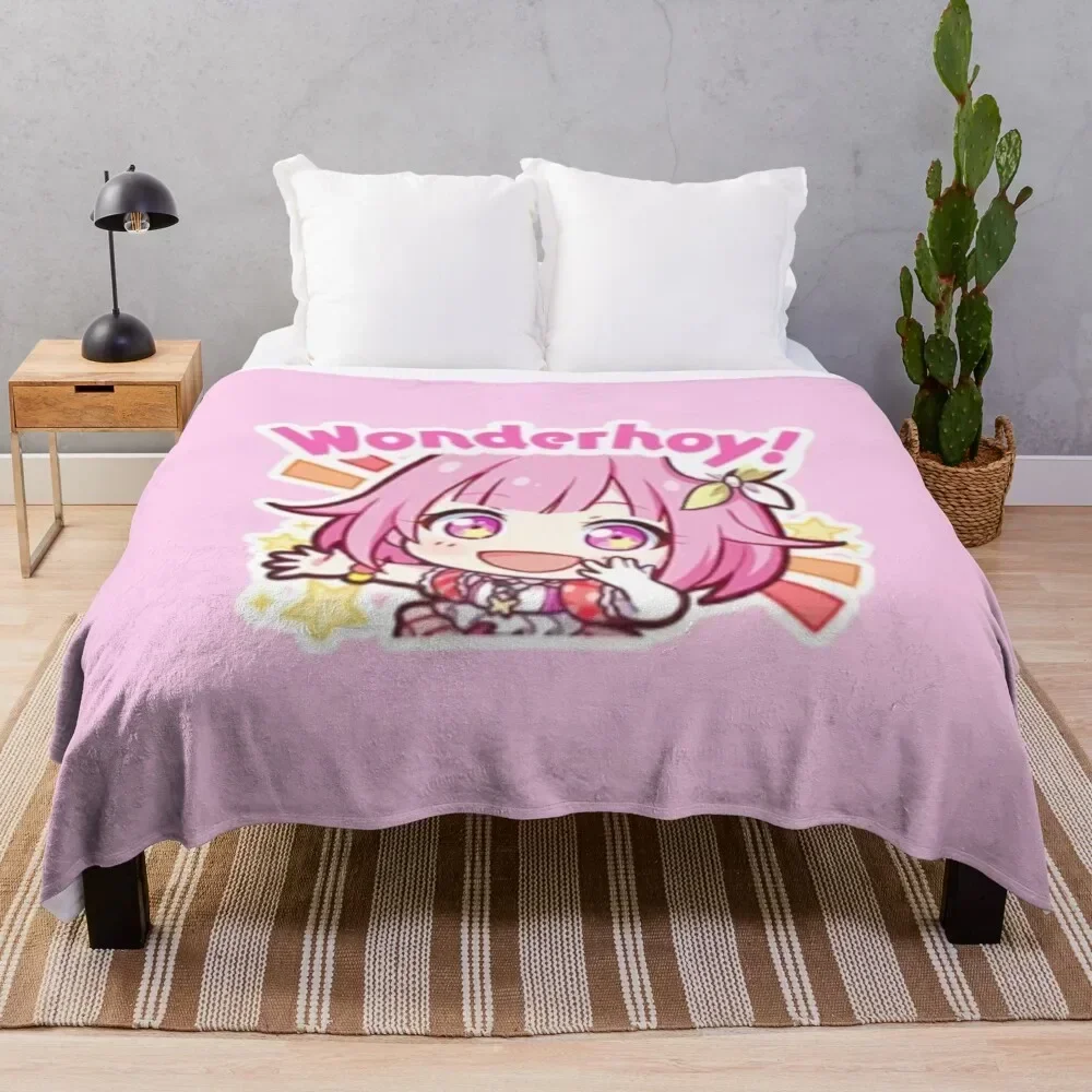

Emu Otori wonderhoy stamp Throw Blanket Thin Soft Blanket for Summer Night Sleeping