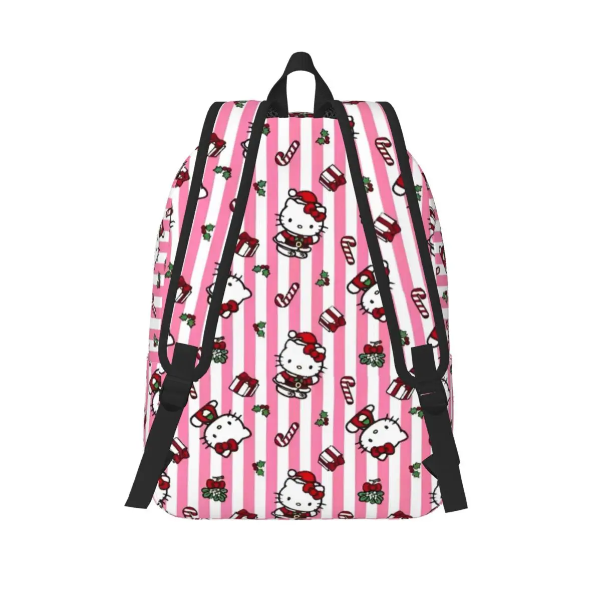 Santa Hello Kitty para homens, mulheres, estudantes, escola, mochila, meio, alto, faculdade, presente