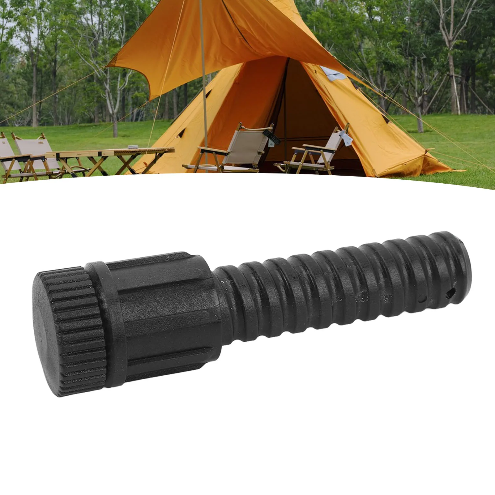 Camping Stove Leg Levelers Adjustable Lightweight Spiral Design Camp BBQ Stove Accessories Leg Levelers Grill Stove Leg Levelers