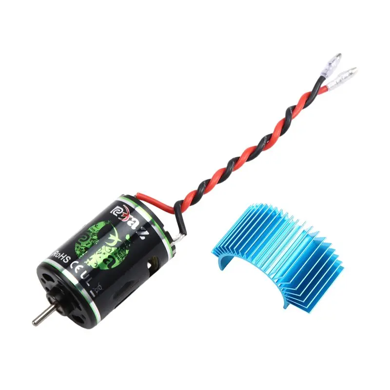 AS96-RC Climbing Cart Axial SCX10 TRX6 Tank Compatible Waterproof 540 Brushed Motor 10T-80T 320A ESC Combo For 1/8 1/10 Models 1