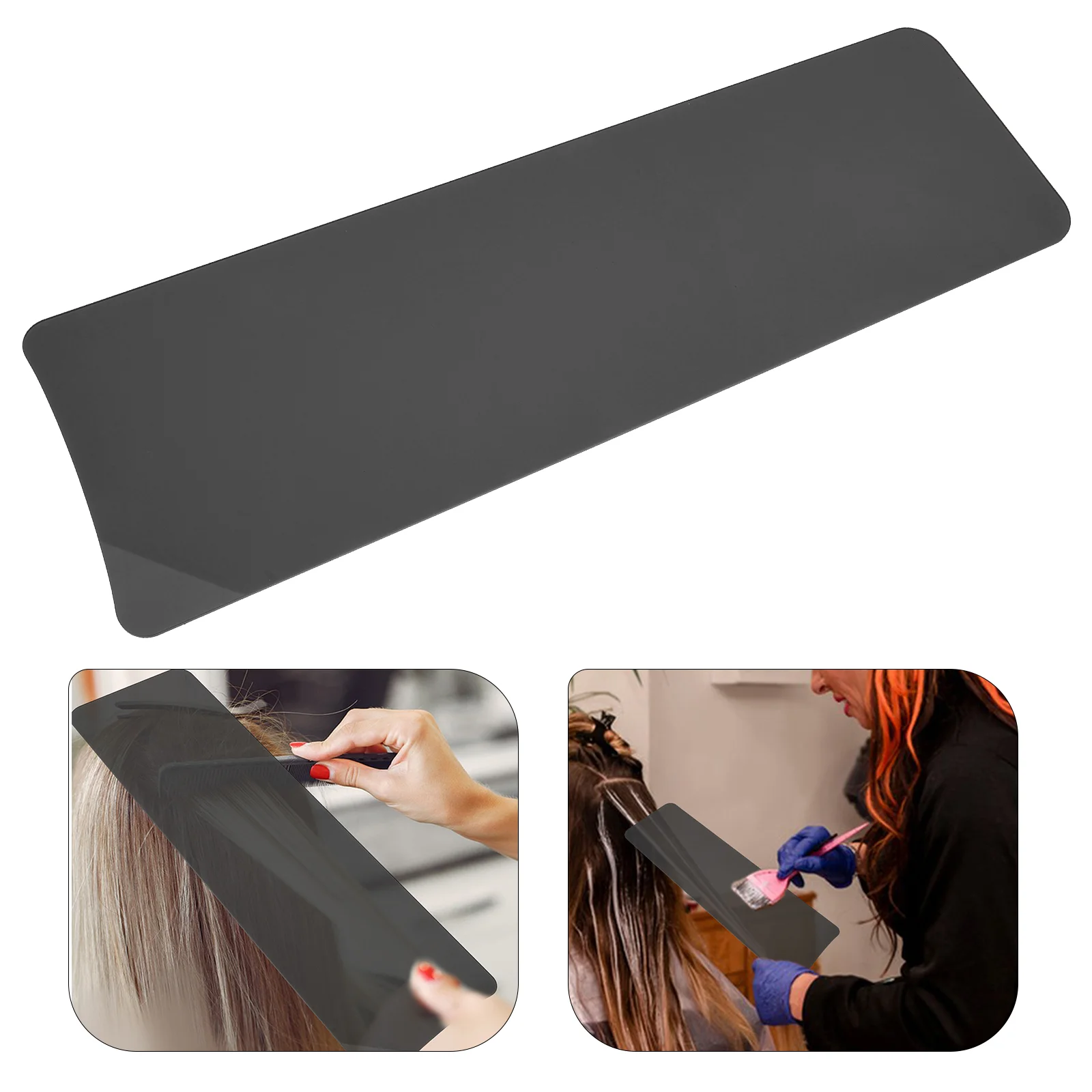 Hair Coloring Tools Hairdressing Board Dye Plate Translucent Salon Supply Boards