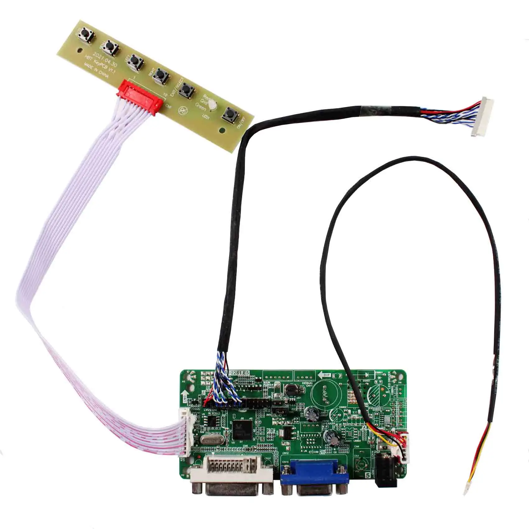 

VGA DVI Controller Board for 15" 1024x768 G150XAN02.1 LCD Screen