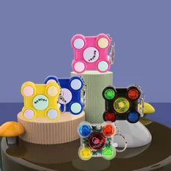 Mini llavero de mano con máquina de juego de memoria para niños, colgante decorativo, juguetes para aliviar el estrés, Regalos divertidos