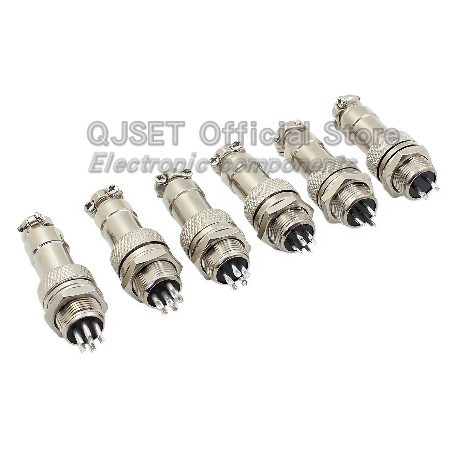 Рисунок 3 - авиационные разъемы «папа» и «мама» GX12 GX16