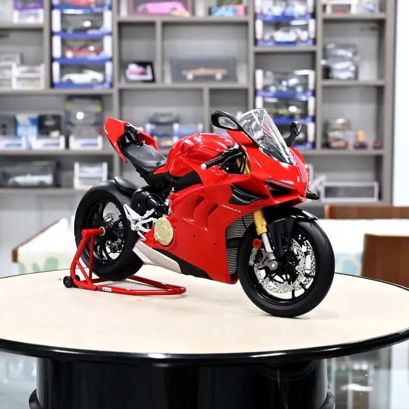 

TSM 1:12 Ducati Panigale V4 S Simulation Diecast Alloy Motorcycle Model Automobile Parts Diecast Motorbike Model