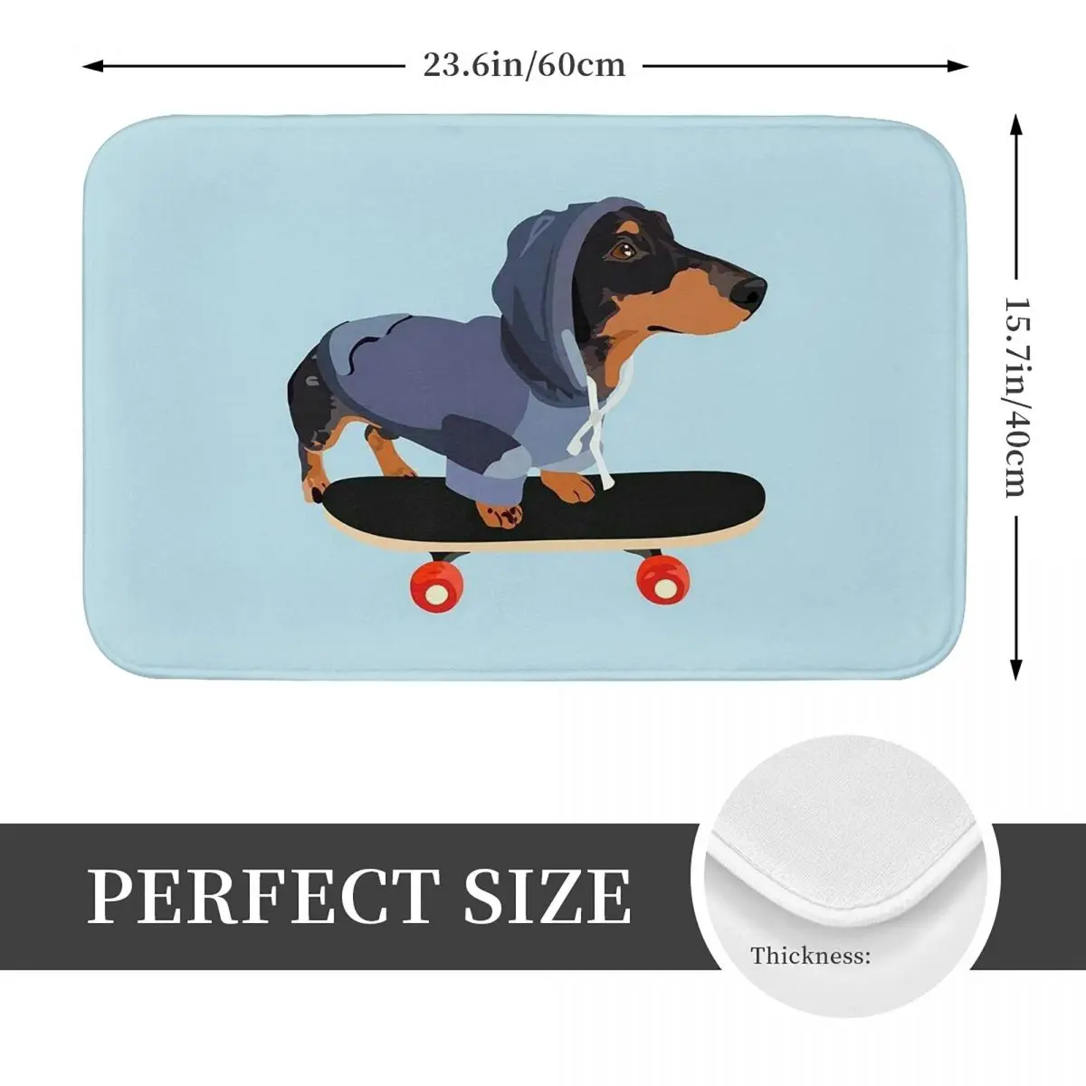 Pablo Picasso Wild Wiener Dog Dachshund Doormat Kitchen Entrance Home Floor Mat Non-slip Carpet Rug for Living room Footpad Mats