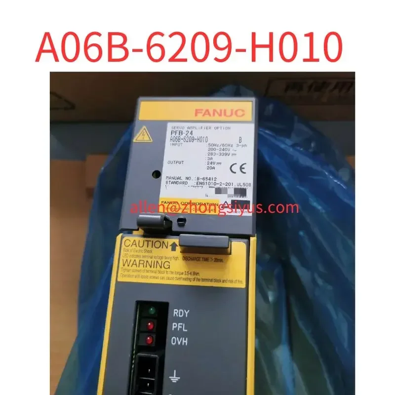 

Совершенно новый оригинальный драйвер A06B-6209-H010