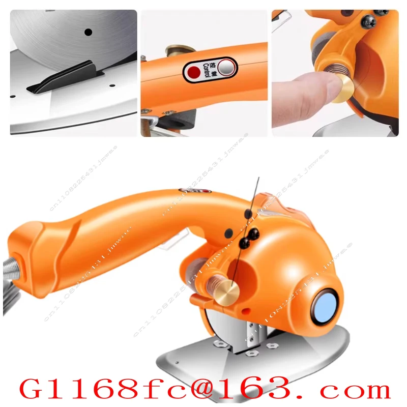 100 Type Direct Drive Electric Round Knife Cutting Machine, Electromechanical Cutting Machine, Direct Drive Cutting Machine