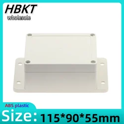 1pcs 115x90x55mm Plastic case Security power supply case Meter case Outdoor wiring waterproof box with ear