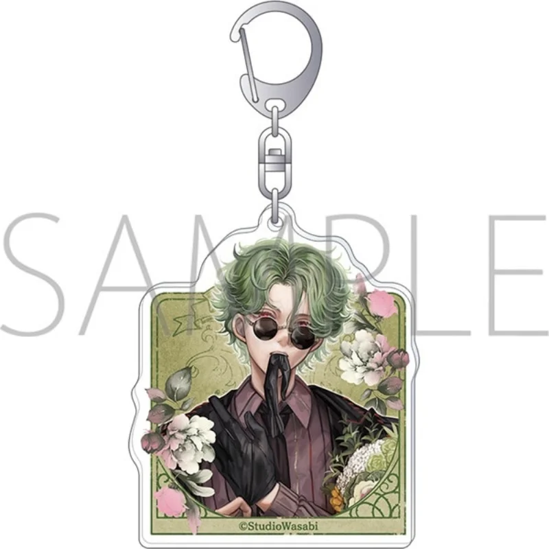 Wholesale 6cm Anime Game Devil Butler with Black Cat Backpack Pendant Cosplay Charm Characters Ornament Accesorios Gifts Cosplay