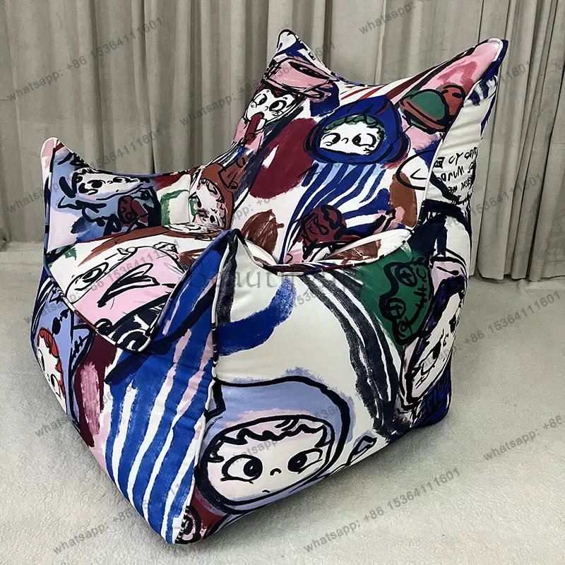 Craft Designer Bean Bag Sofa Modern Classic Soft Lounge Bean Bag Sofa Living Room Bubble Postmodern Muebles Unique Furniture
