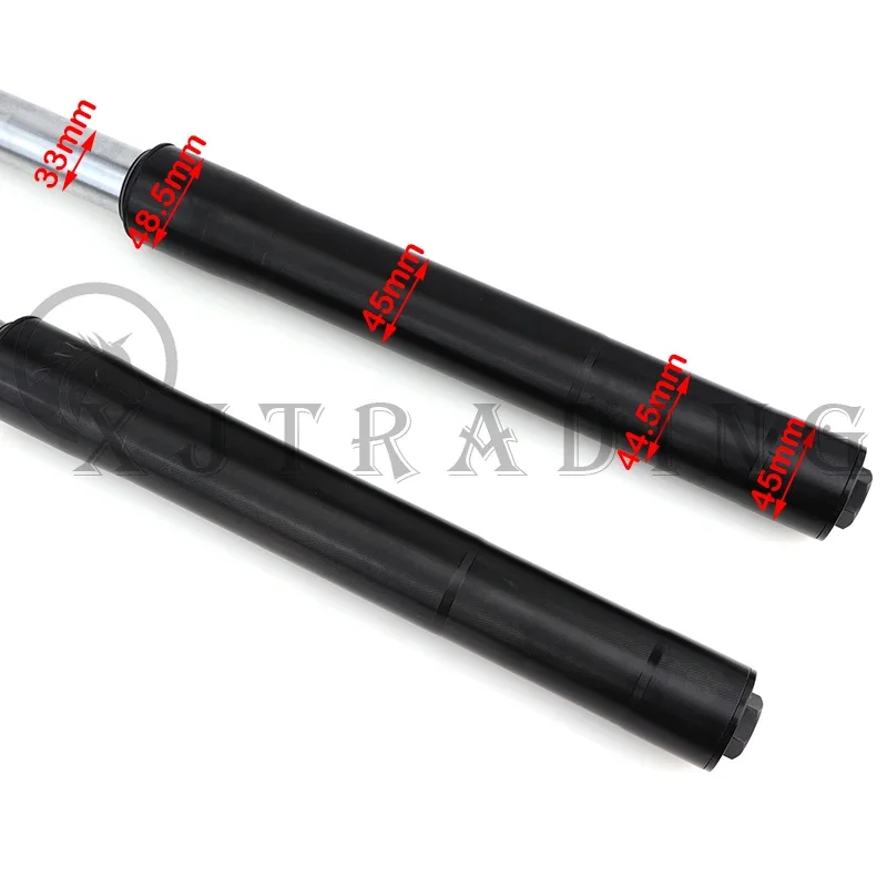 

1 Set 630MM Upside Down Front Fork Shock Absorber Suspension For Chinese Apollo CRF KLX Motocross Dirt pit bike Motorcycle Parts