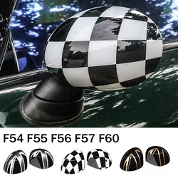 Union Jack Door Rearview Wing Mirror Cover Case Car Accessories For Mini Cooper S Clubman Countryman One JCW F54 F55 F56 F57 F60
