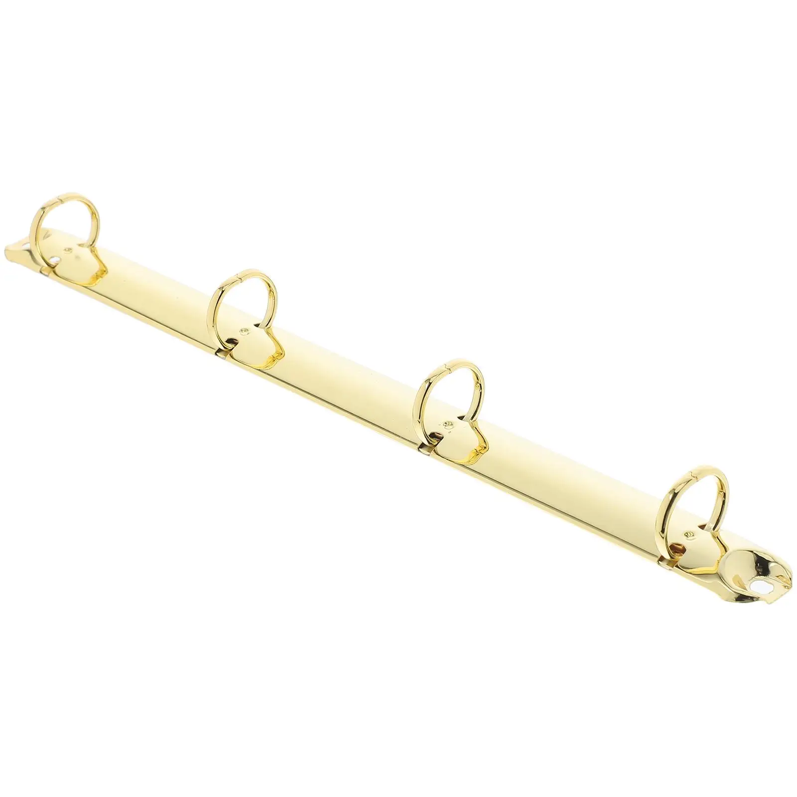 Binder Clasp Metal Pockets Replacement Buckle Clip for Planner Golden Ring Mechanisms Kit