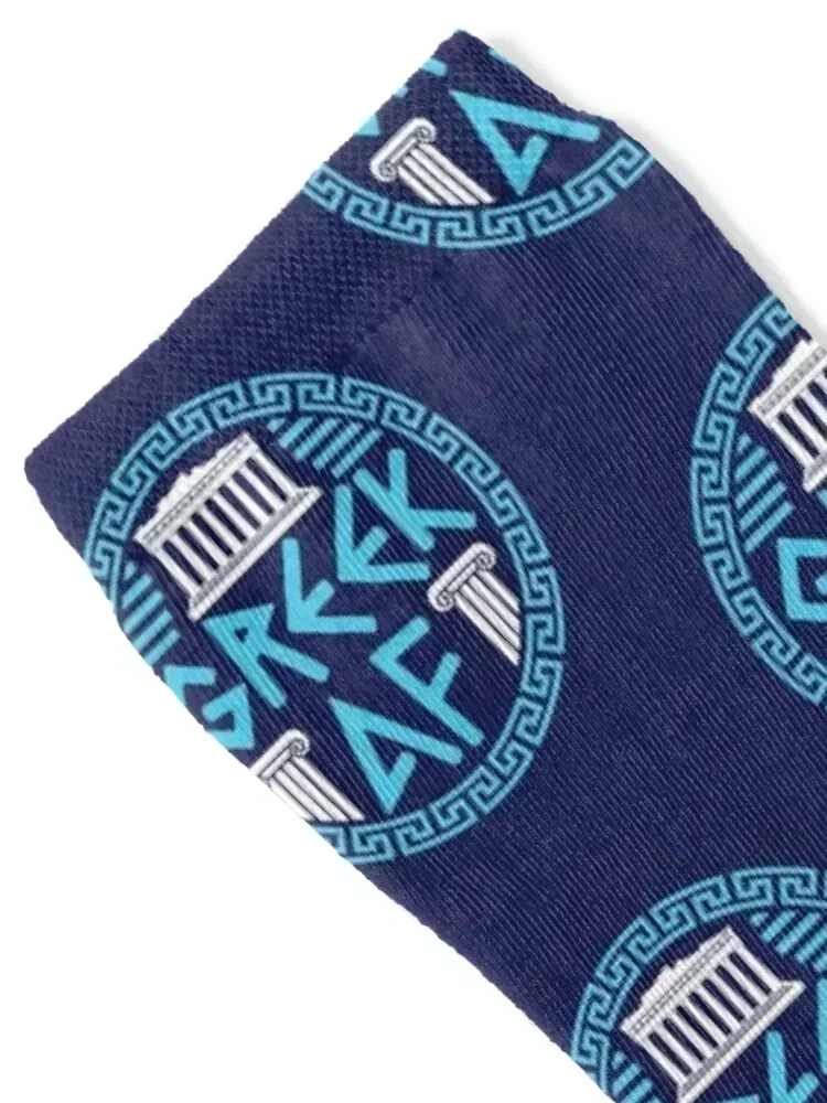 Greek AF Socks christmas gift fashionable Soccer designer Man Socks Women's