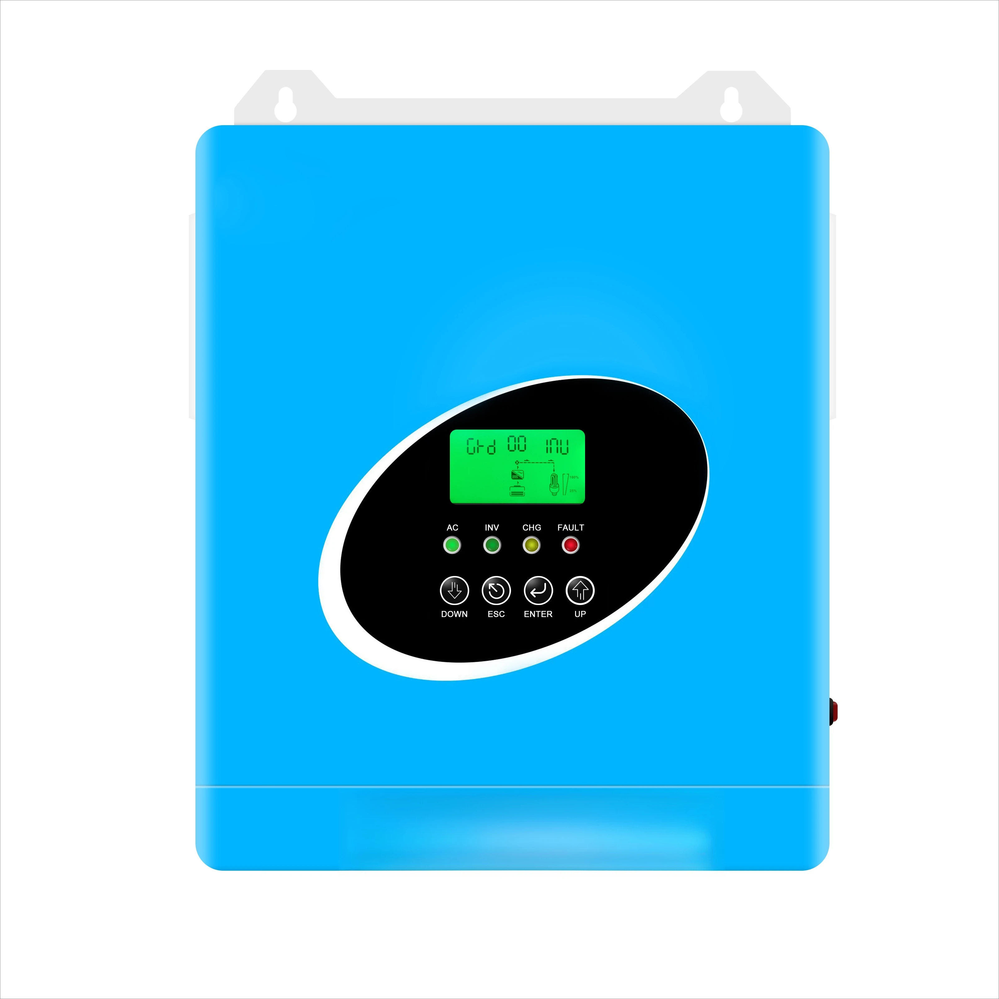 

Wholesale High Quality 4600VA 4300W 120A 6600va 6300W Pure Sine Wave Solar Inverters High Frequency MPPT with Dual Single Output