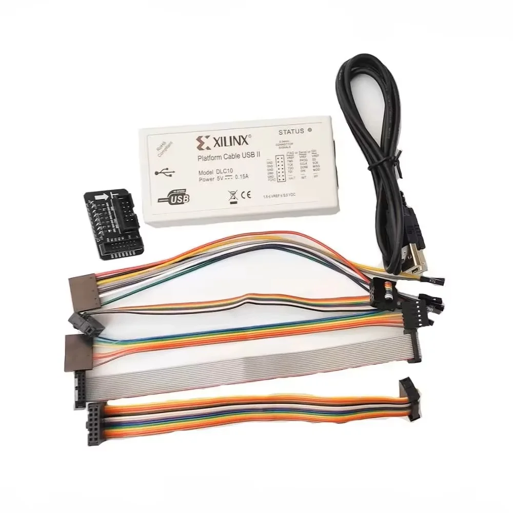 Xilinx Platform Cable DLC10 USB Download Cable JTAG Programmer for FPGA CPLD Support XP/WIN7/WIN8/Linux