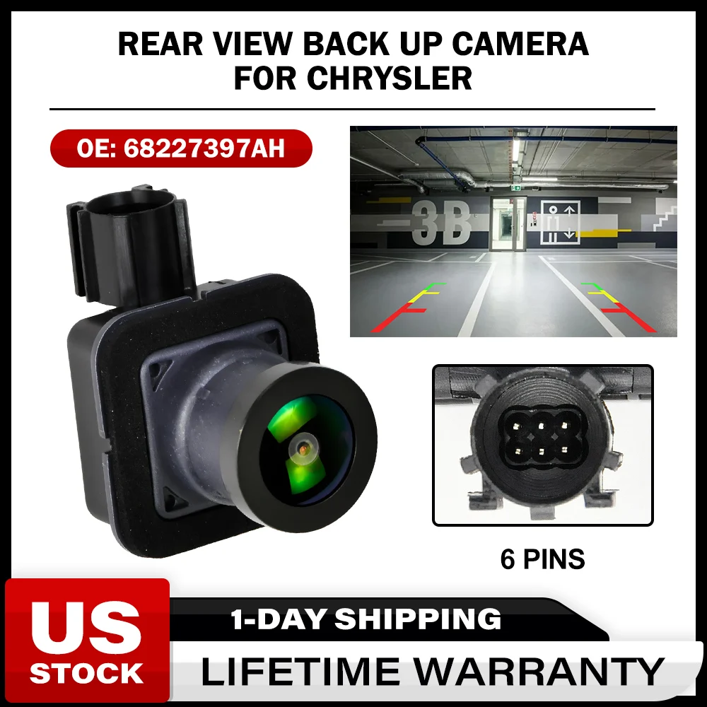 

Новая камера заднего вида для Chrysler Voyager Pacifica 2017-2024, номер детали 68227397AH