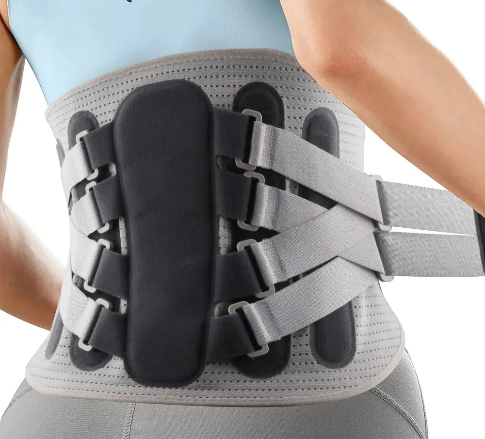 Adjustable Waist Support Belt Ergonomic Lumbar Pad Waist Support Breathable Sports Belt Protector