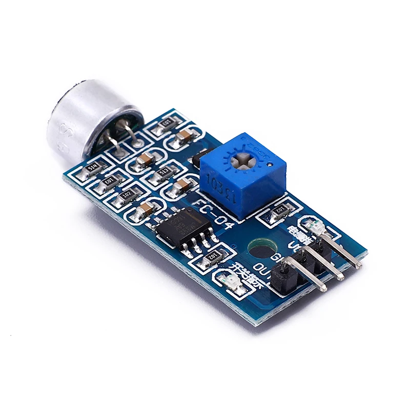 3pin Voice Sound Detection Sensor Module Intelligent Smart Vehicle Robot Helicopter Airplane Aeroplane Car for arduino DIY KIT