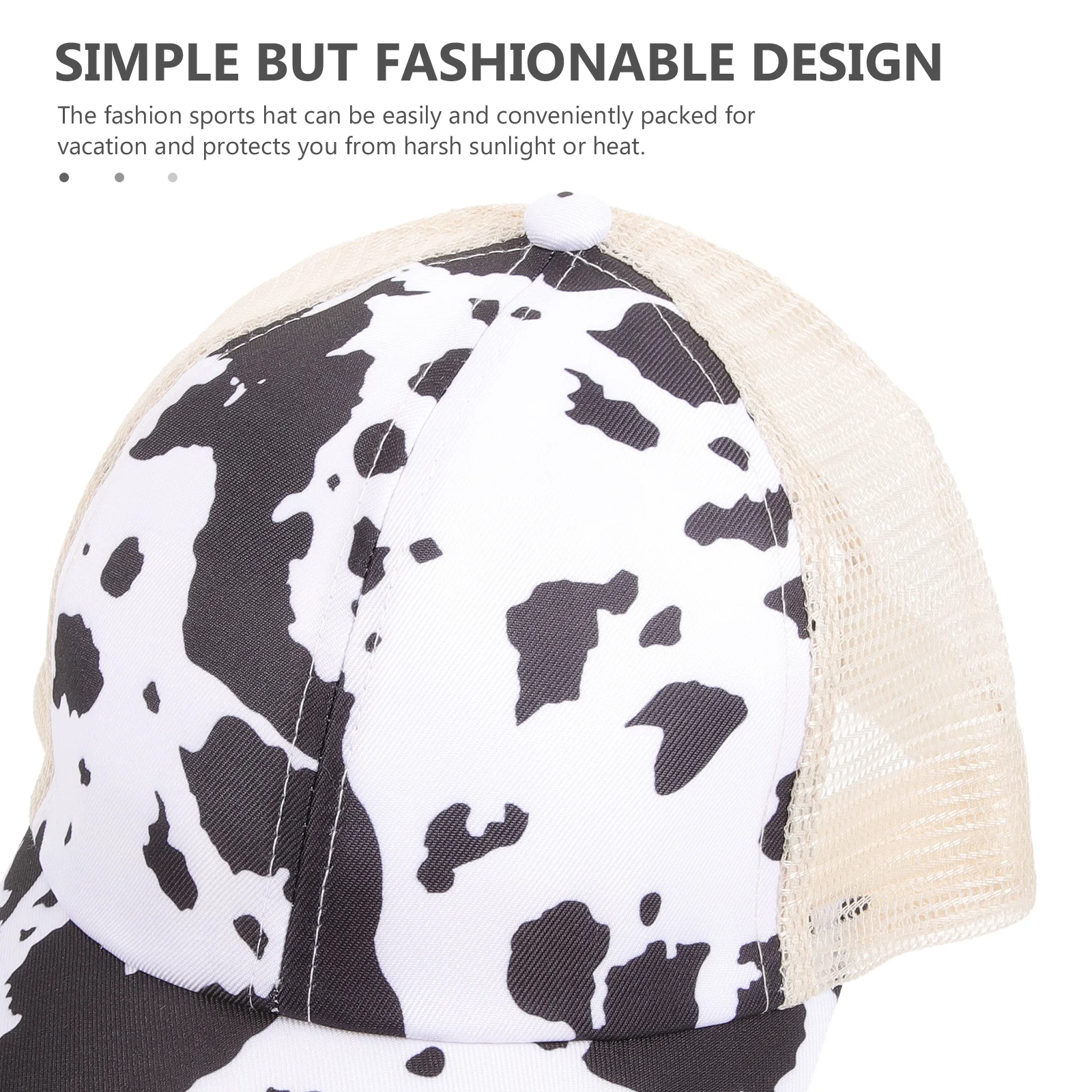 

Durable Stylish Baseball Hat Adjustable Sun Hat for Women Men Sports Hiking Climbing Camping Workout Cycling Caps