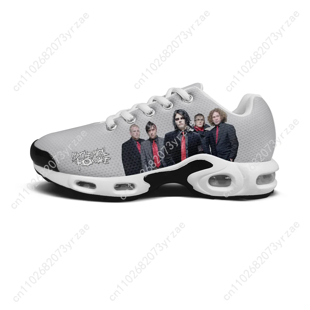 My Chemical Romance Lightweight Sports Shoe Tailor-Made Air Cushion Sneaker Men Women Teenager High Quality Sneaker Custom Shoes