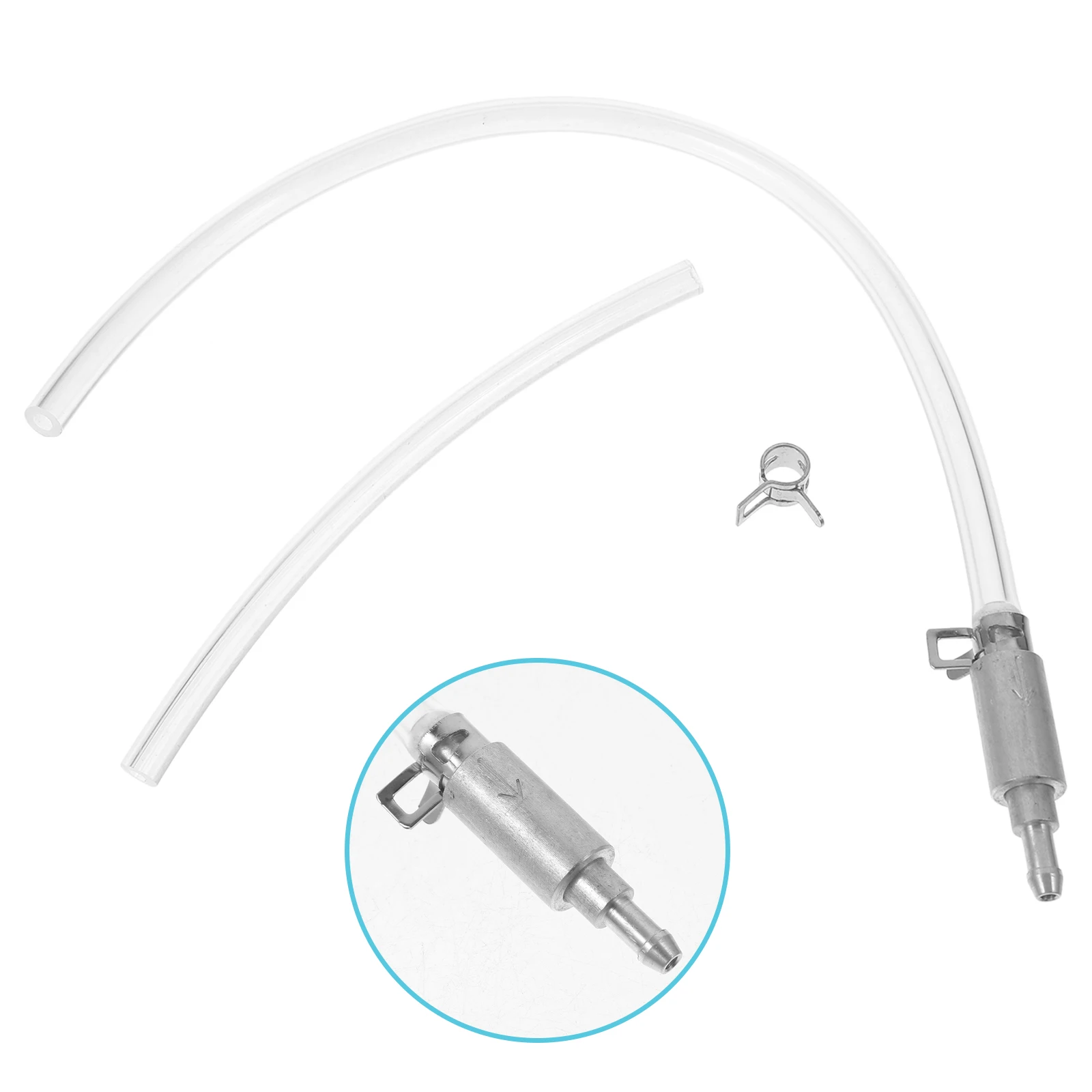 

1 Set Bleeder Hose Motorcycle Brake Fluid Change Tool Durable Rubber Aluminum Alloy Easy Installation Efficient Performance