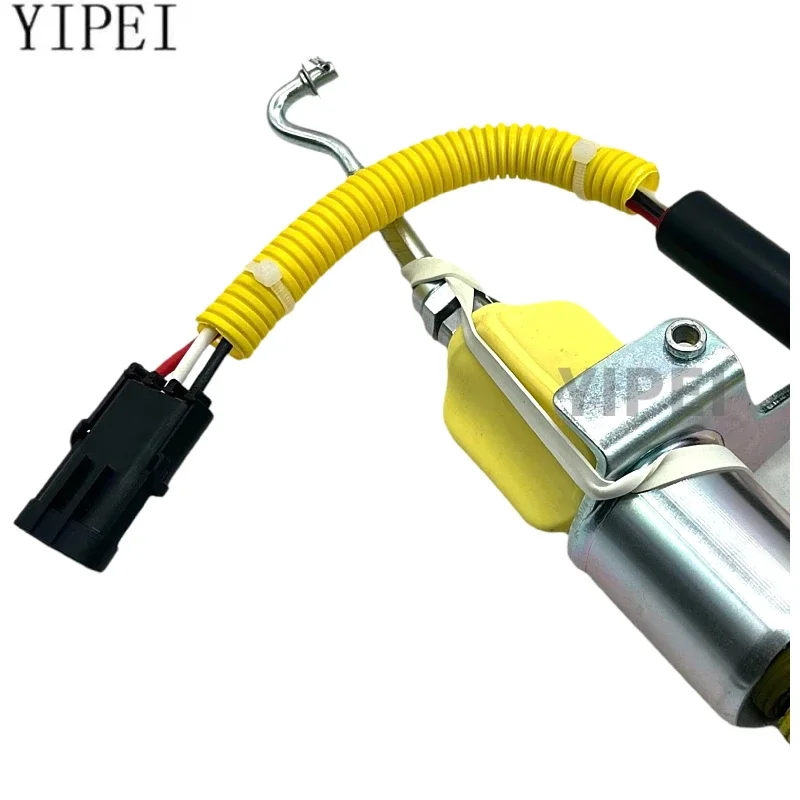 ل YC Yuchai 24 فولت قطع غيار حفارة Flameout الملف اللولبي صمام 4942879