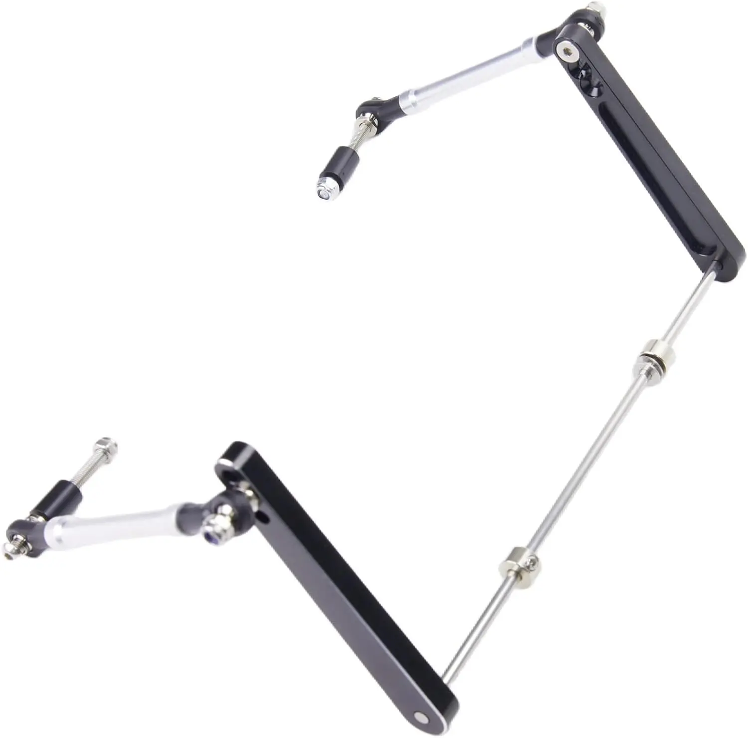 Adjustable Aluminum Rear Anti Roll Bar Stabilizer Bar Assembly for 1/10 Tamiya Super ClodBuster/Bullhead TXT-1 Truck RC Car Upgr