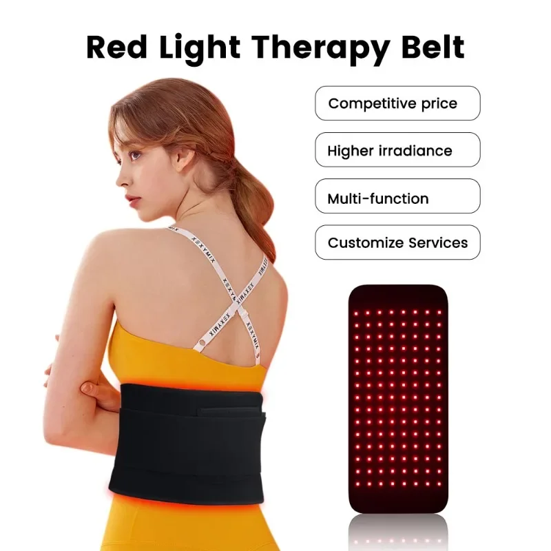 High Quality Portable Belt TLB120-B Pain Relief Skin Care 660Nm 850Nm Massage for Multi-functional Area Wearable Belt