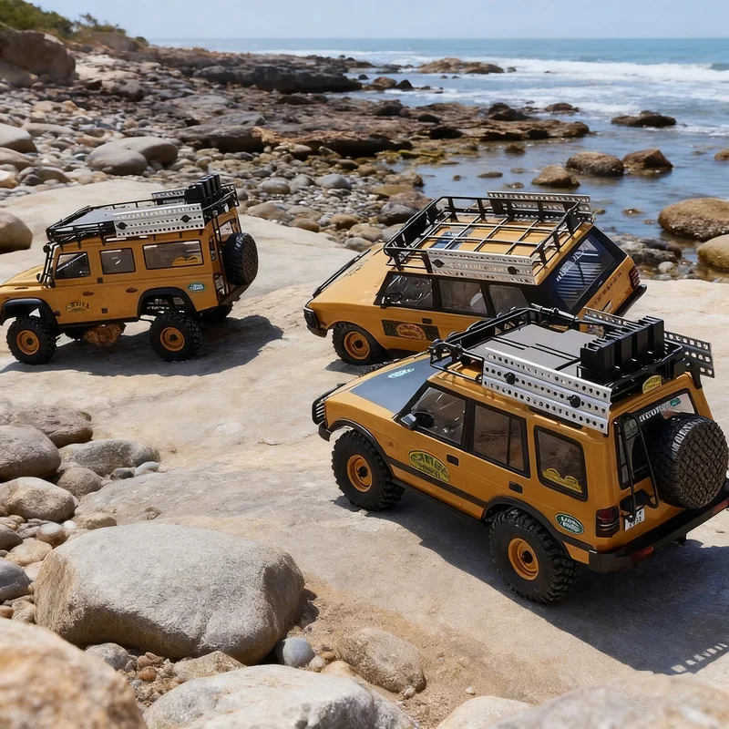 

FMS 1/10 Camel Cup Land Rover Официальное авторизованное моделирование RC Автомобиль с дистанционным управлением Профессиональный альпинистский автомобиль Land Rover FCX10