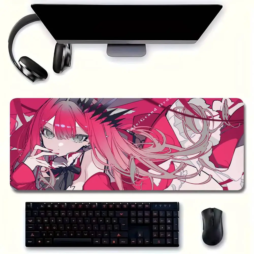 Baobhan sith Fate Grand Order Anime Mousepad Non-slip Suitable For Office Computers Laptops E-sports Game Desk Mats XXL Keyboard