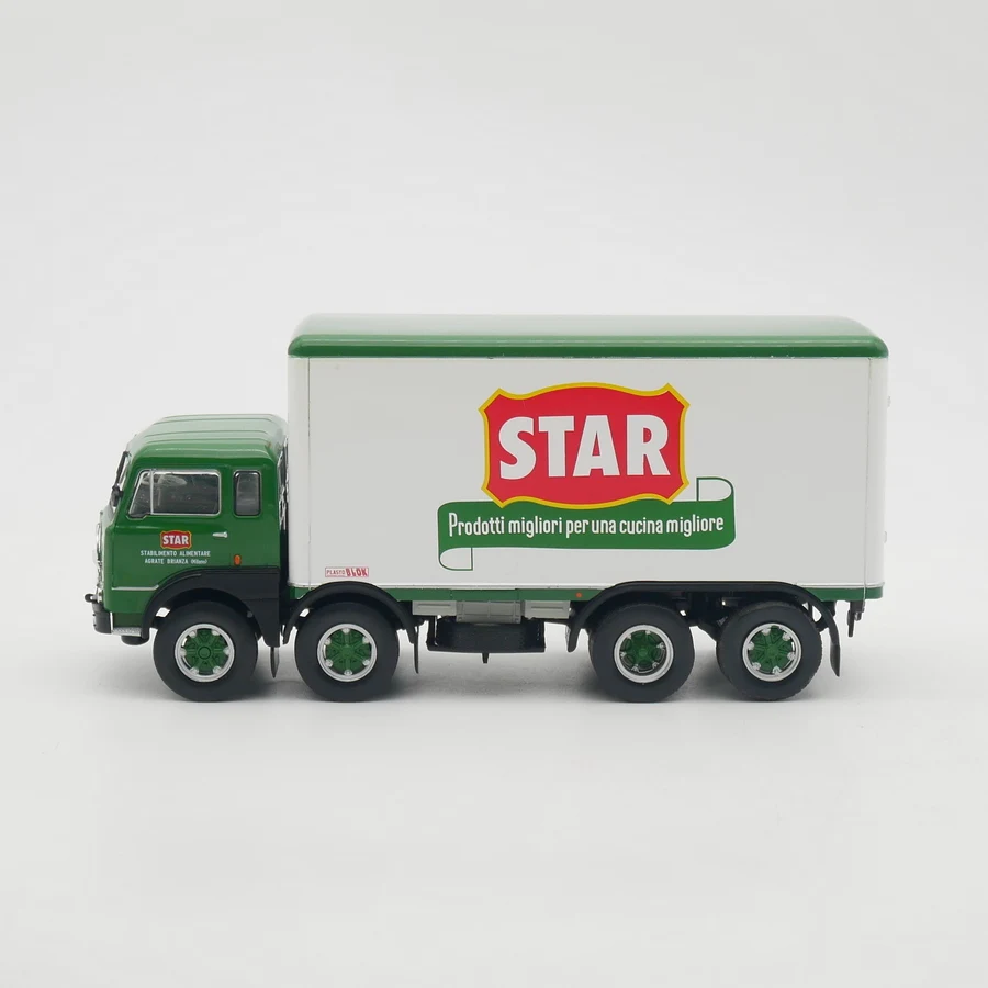 

1:43 Scale Diecast Alloy Fiat 690 Truck Transport Vehicle Toys Cars Model Classics Nostalgia Adult Gifts Souvenir Static Display