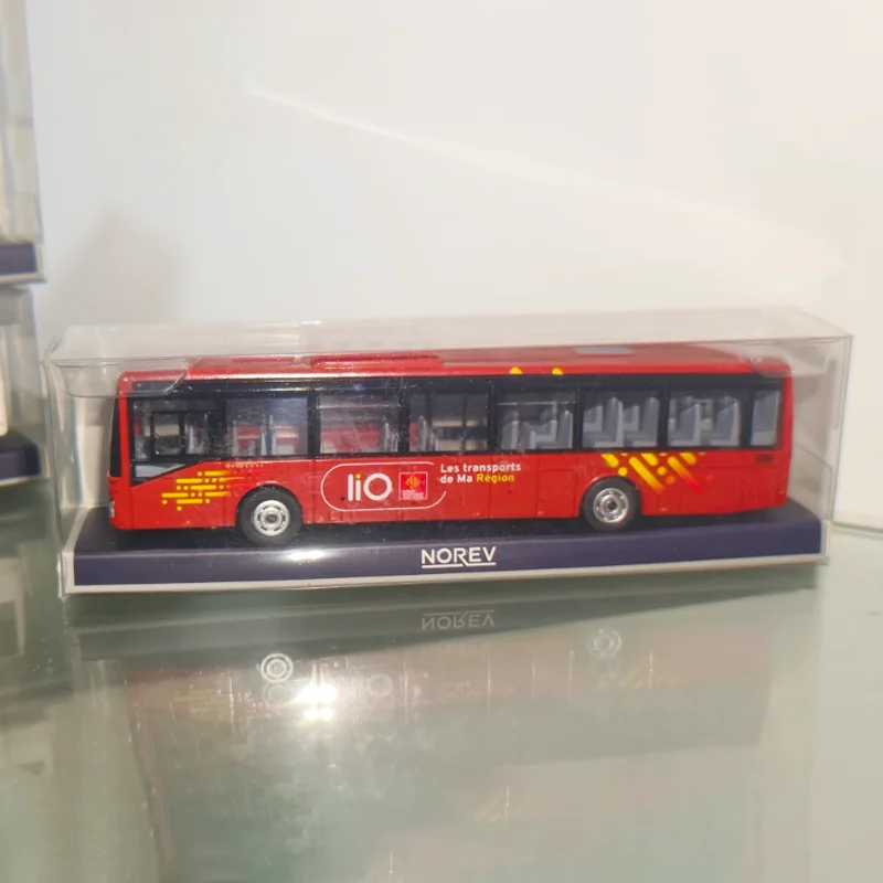 NOREV 1:87 نموذج حافلة Iveco البلاستيكية هدية للكبار هواية وألعاب مقتنيات الحلي النهائية الثابتة