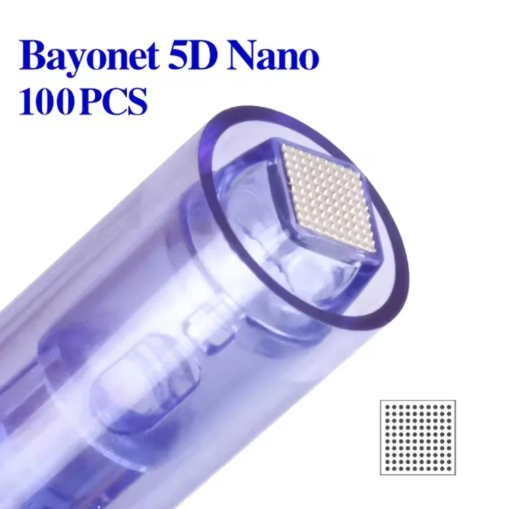 A6 Bajonet Cartridge Naald 50/100 stuks voor A6 Dr Pen Microneedling Micro Naalden Wegwerp Vervanging Tips 9 12 36 42pin Ronde