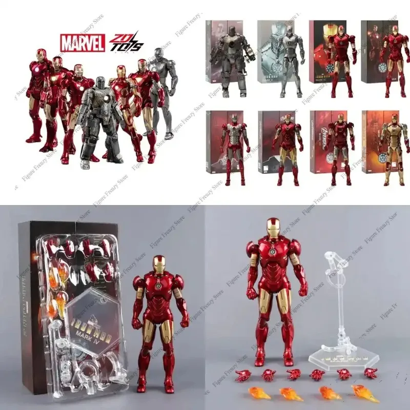

Special Offer Iron Man Action Figure Joint Movable for ZD Toys MK1 MK3 MK6 MK7 MK42 MK45 MK50 MK85 MK17 MK33 MK39 Adult