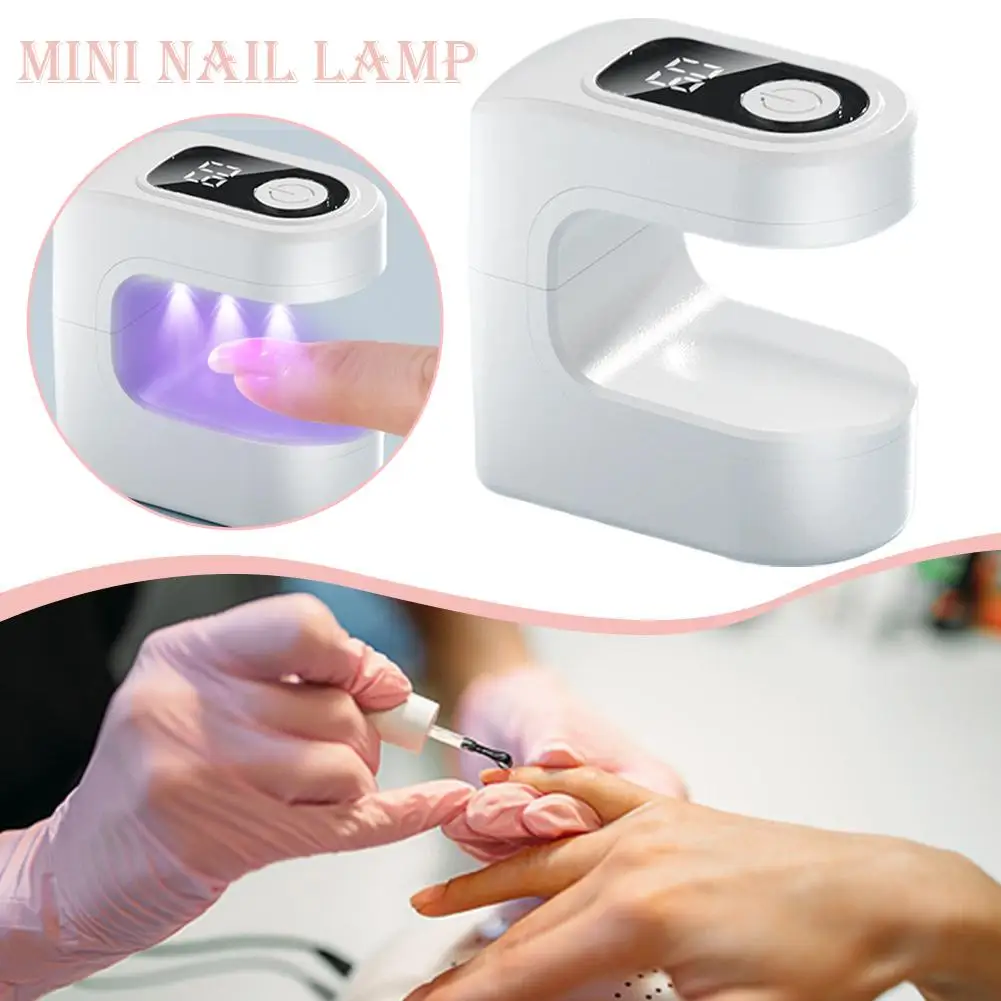 LED UV Gel sèche-ongles manucure polymérisation lumière Salon de ménage capteur automatique Gel vernis séchage rapide Portable bricolage Nail Art accessoires