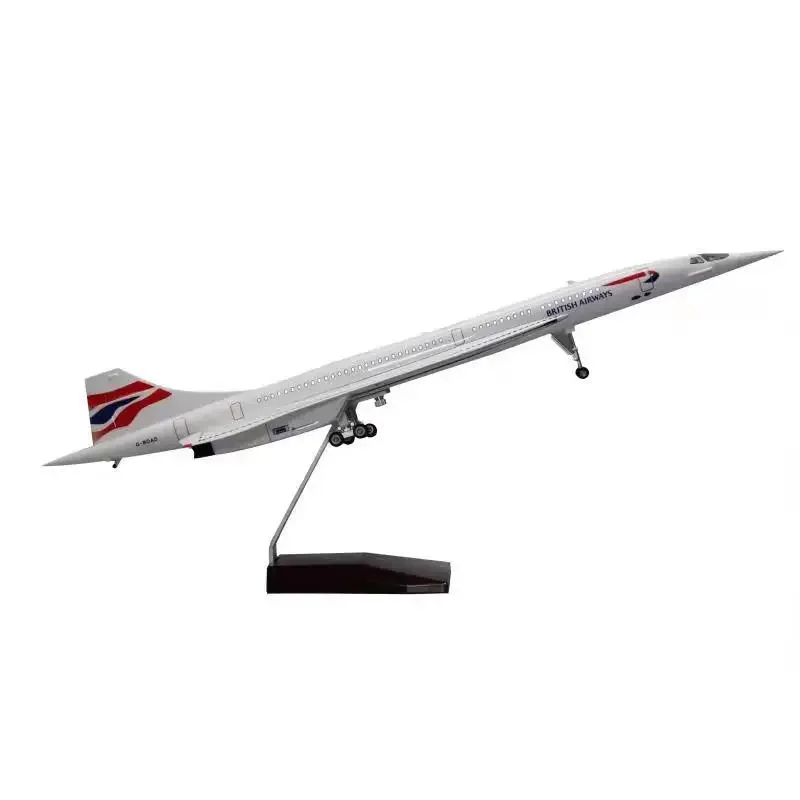 

Concorde Supersonic Airliner Aviation 1:125 50cm Aircraft Model Simulation Airbus A380 Model Ornament